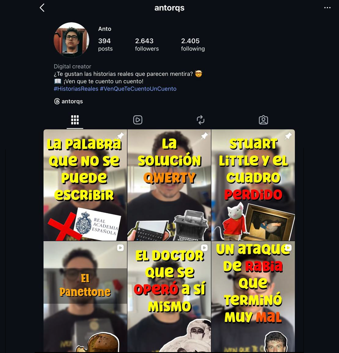 Ven que te cuento un cuento