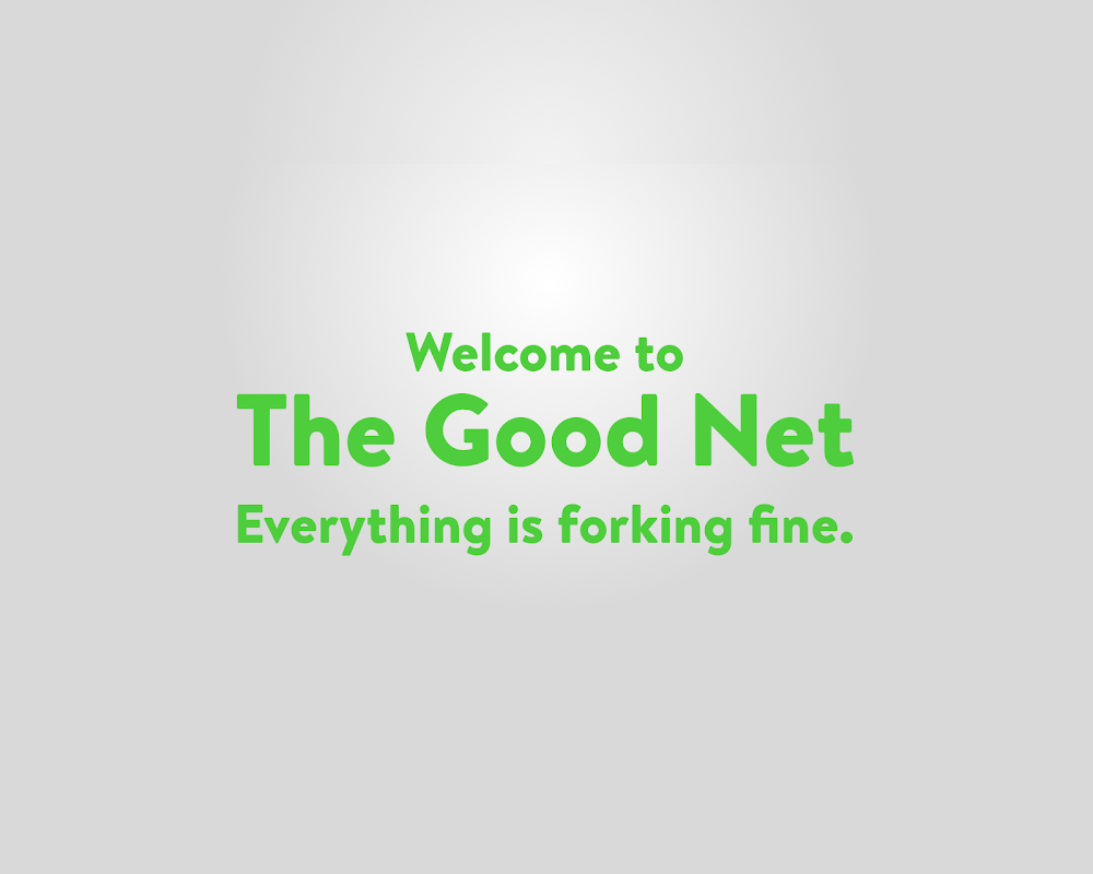 The Good Net Chrome Experience